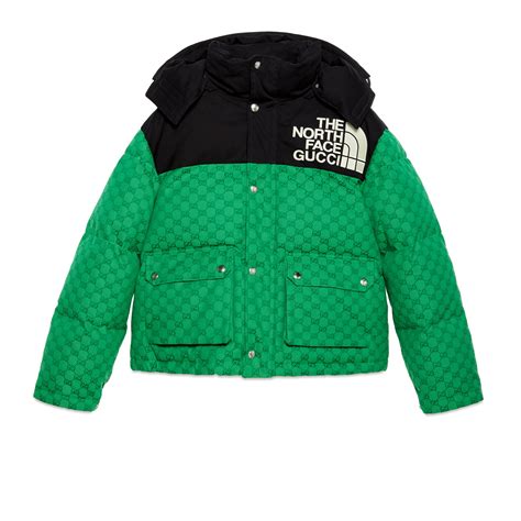 green the north face gucci jacket|The North Face Gucci boots.